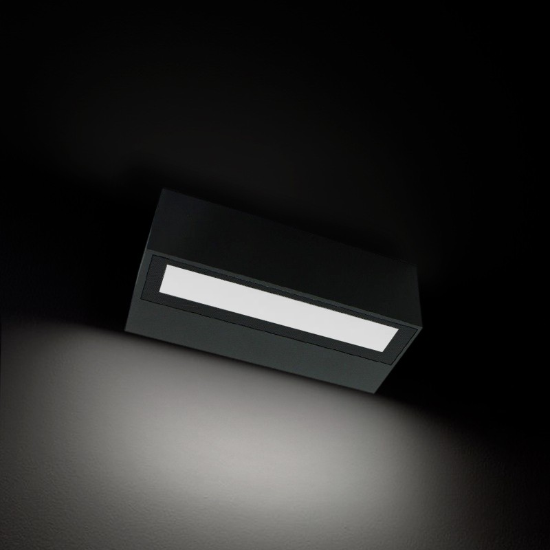Applique LED murale rectangulaire 6W - Extérieur ou Intérieur - ®