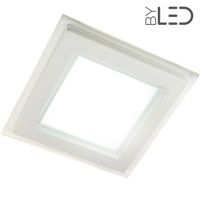 Spot LED en verre 16W - Glass 16 Carré