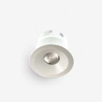Mini spot LED encastrable - RT2012 / RE2020 - Blanc - 2,7W - Pewee