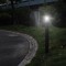 Borne de jardin E27 – Gris anthracite - TRADI - Eclairage Jardin - avec ampoule ambrée