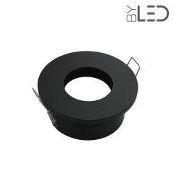 Spot pour ampoule GU10 - Ronde flat SPLIT - Noir