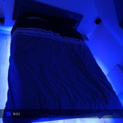 Ruban IP68 3528 - Bleu - 4,8W/m - 60 LED/m - 5m