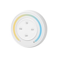 Télécommande tactile Dimmer/CCT murale et portative - Température de couleur - MiBoxer S1- Blanc