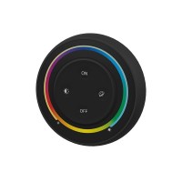 Télécommande tactile RGB+CCT murale et portative - RGB et température de couleur CCT - MiBoxer S2 - Noir