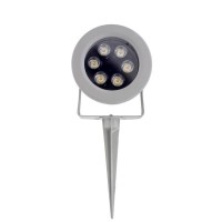 Spot LED à piquer 6W - 230V - Spike 6 - Gris