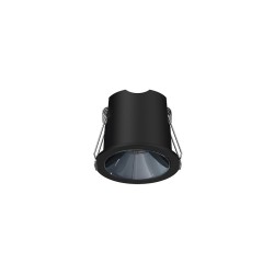 Spot LED encastré rond noir 7W – Miror