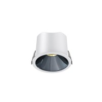Spot LED encastré rond blanc 7W, couleurs au choix - Miror