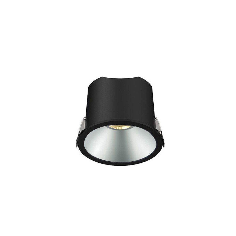 Spot LED encastré rond noir 10W, couleurs au choix - Miror 