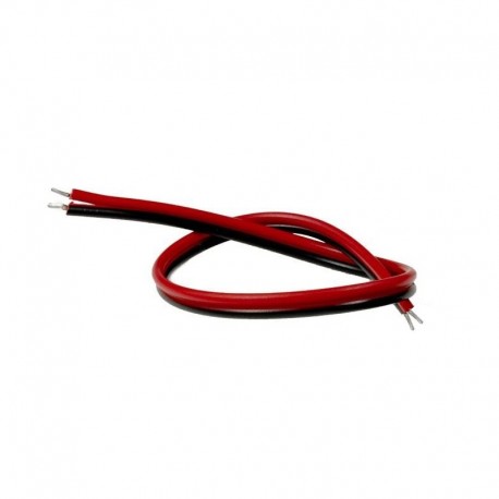 Câble mono (rouge et noir) (au mètre)
