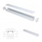 Profilé aluminium encastrable pour ruban LED - E04 Blanc - CRAFT