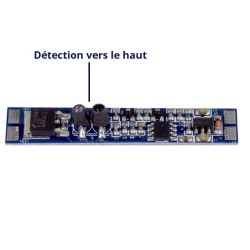 Détecteur d'ouverture de porte et tiroir vers le haut pour profilé ruban LED