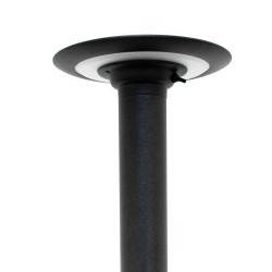 Borne solaire LED à éclairage circulaire - 3W - 80 cm - 12h d’autonomie - MOONY