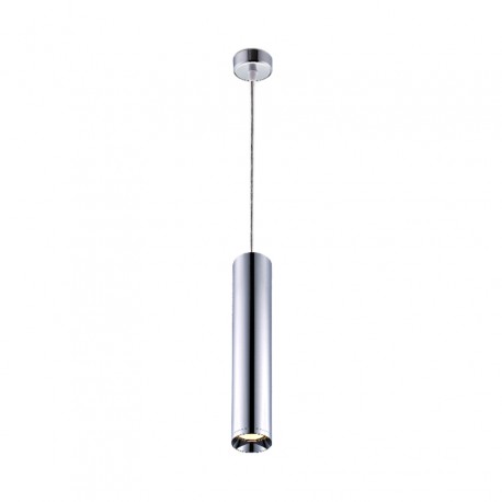 Suspension LED plafond - GU10 130cm Chrome