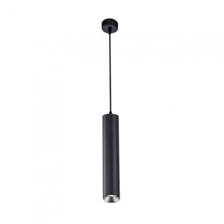 Luminaire suspendu GU10 - 130 cm - Noir sablé - TALAC 130