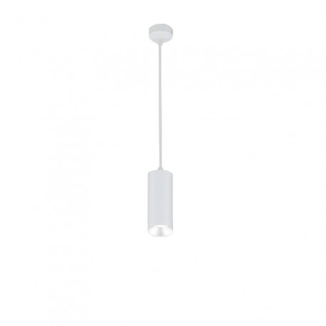 Luminaire suspendu GU10 115cm - Blanc sablé