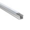 Profilé en applique gris aluminium pour ruban LED