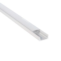 Profilé aluminium blanc pour ruban LED - C66 blanc - CRAFT