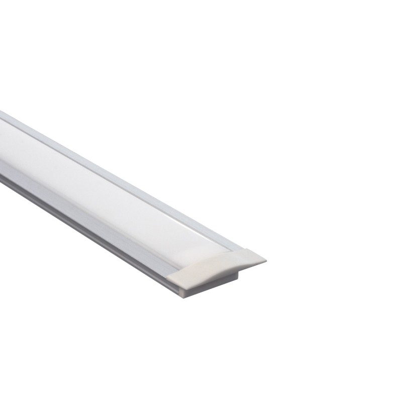 Profilé aluminium encastrable pour ruban LED
