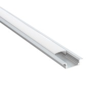Profilé aluminium encastrable pour ruban LED