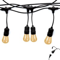 Guirlande guinguette 10 mètres + 10 ampoules LED au choix