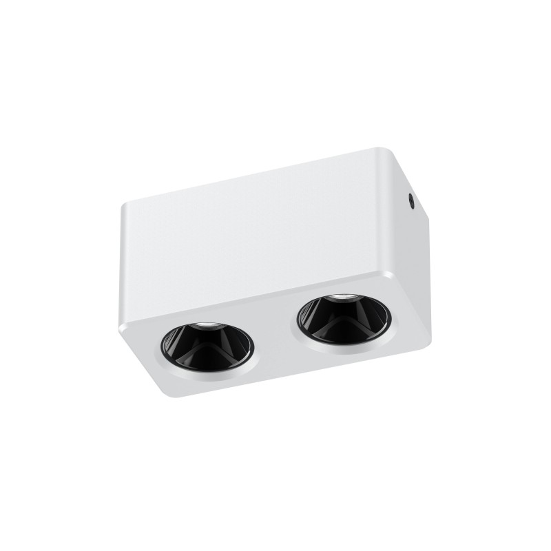 Applique double LED blanche 7+7W – 35°- SHINE