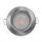 Spot encastrable anti-éblouissement nickel satiné IP20 pour LED GU10 – DEEEN