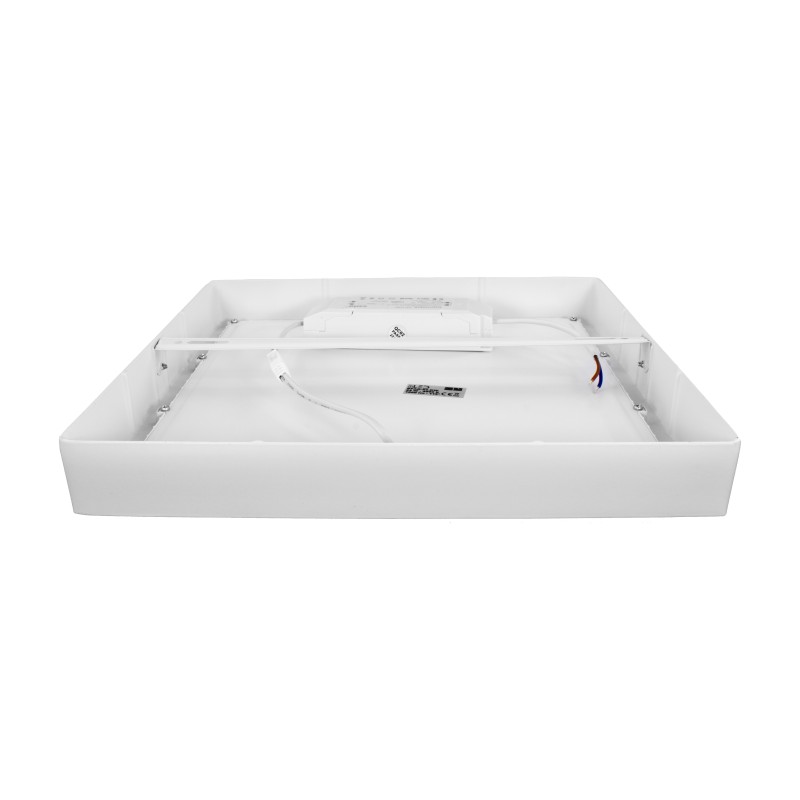Dalle LED carrée 24 W en applique - extra plate - plafonnier BONNY