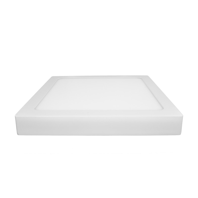 Dalle LED carrée 24 W en applique - extra plate - plafonnier BONNY