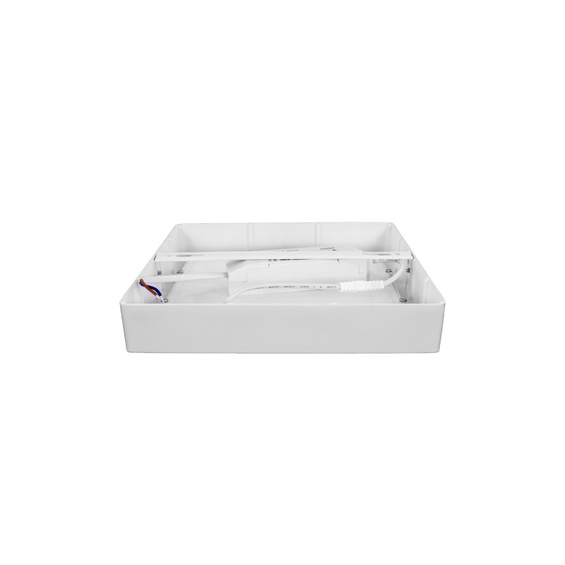 Dalle LED carrée 18W en applique - extra plate - plafonnier BONNY