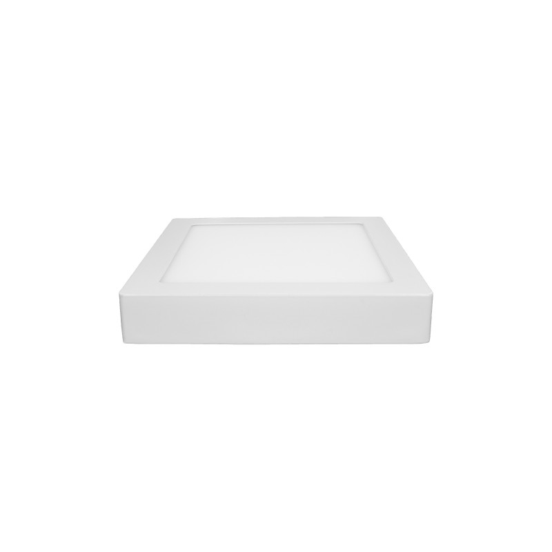 Dalle LED carrée 18W en applique - extra plate - plafonnier BONNY