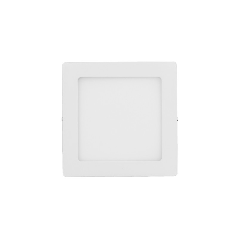 Dalle LED carrée 12 W en applique - extra plate - plafonnier BONNY