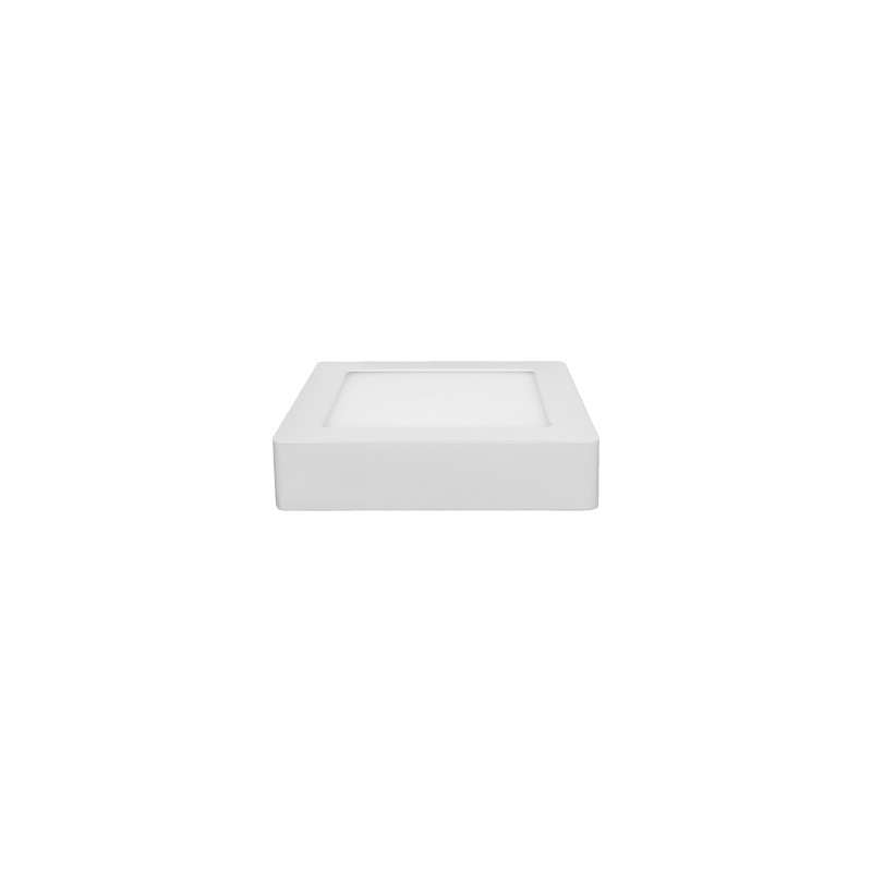 Dalle LED carrée 12 W en applique - extra plate - plafonnier BONNY