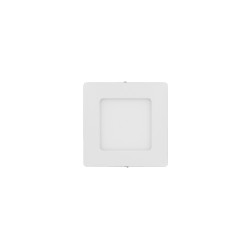 Dalle LED carrée 6 W en applique - extra plate - plafonnier BONNY