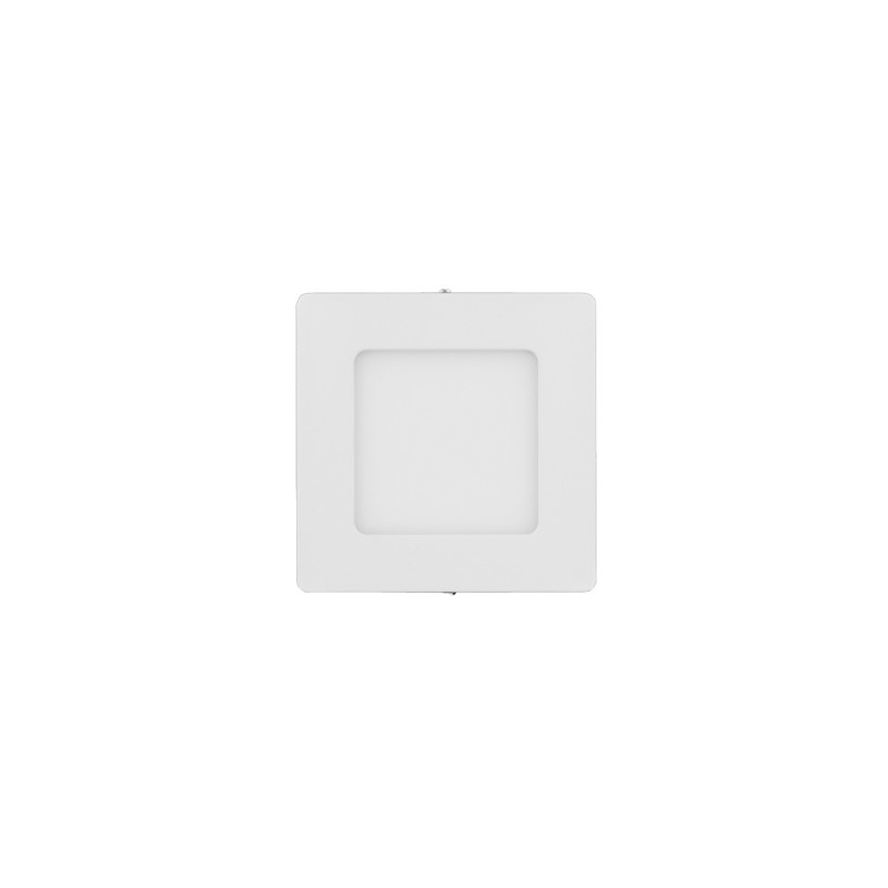 Dalle LED carrée 6 W en applique - extra plate - plafonnier BONNY