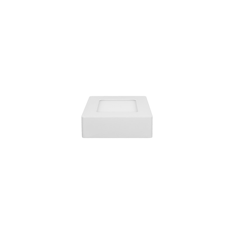 Dalle LED carrée 6 W en applique - extra plate - plafonnier BONNY