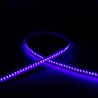Ruban LED UV 14,4W/m - 180 LED/m - IP20 - 5m - 24V - lumière noire