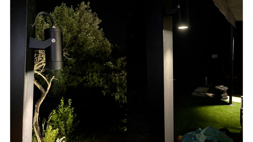 Spot LED à piquer - 5W - 12V, 24V ou 230V - Noir - SPIKE 5