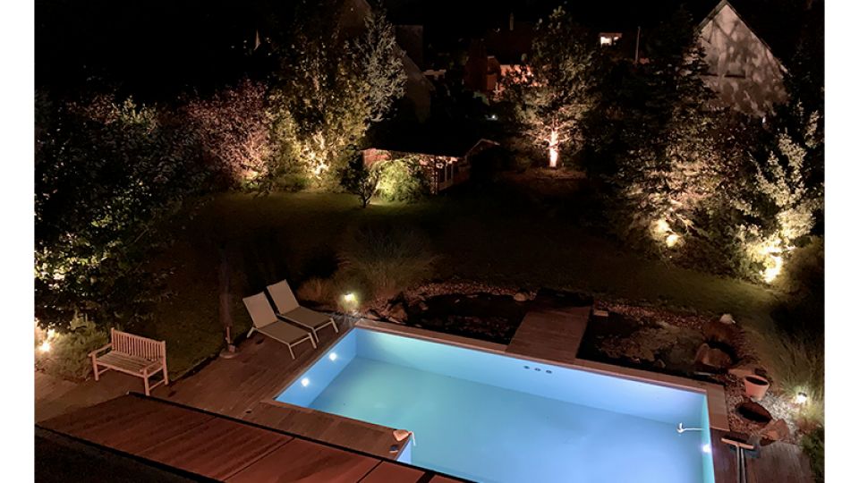 Spot LED à piquer - 5W - 12V, 24V ou 230V - Noir - SPIKE 5