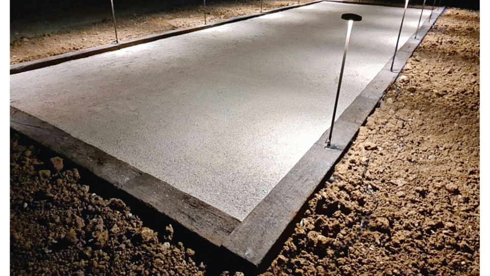Borne LED extra fine d'extérieur à tête bombée - 7W - 100 cm - Chocolat - HAALÖ