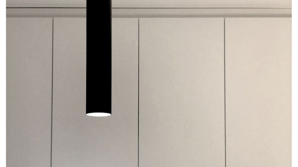 Luminaire suspendu - Noir sablé - GU10 - TALAC 130