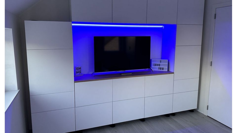 Ruban LED COB RGB+CCT - 21W/m - IP20 - 840 LED/m - 5m - 24V