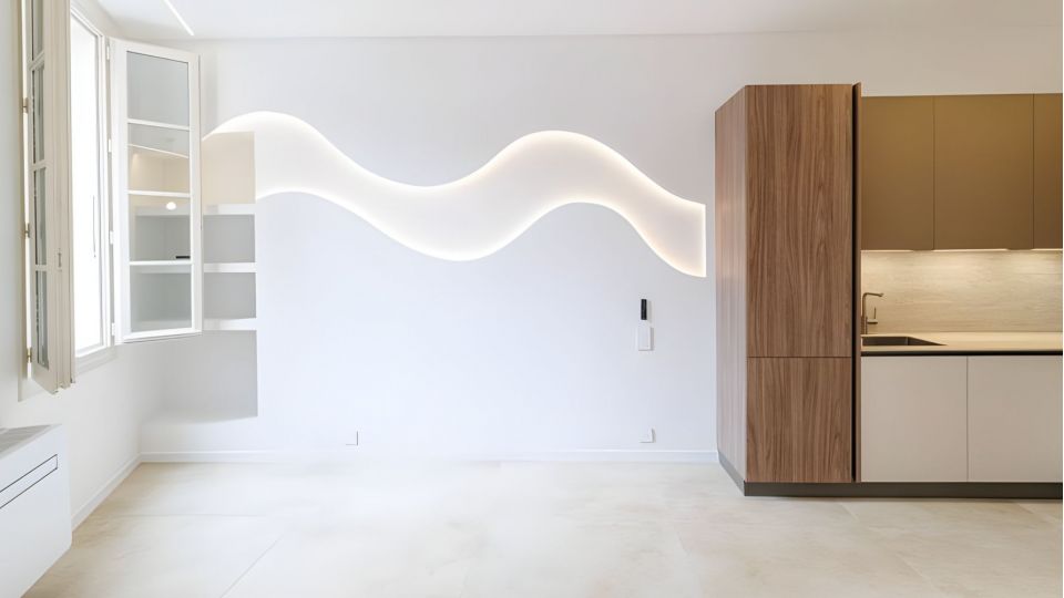 Ruban COB Free Cut - 13W/m - IP20 - Blanc - 528LED/m - à la coupe - 24V