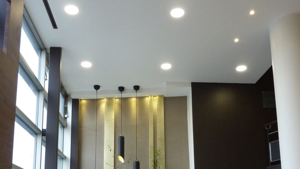 Dalle LED ronde 3 W encastrable - extra plate - SUNNY-3