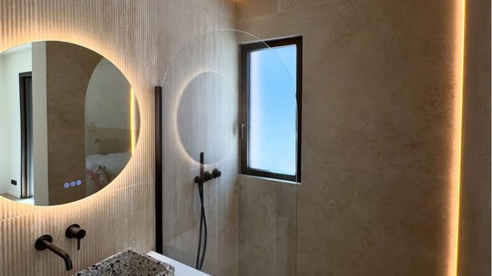 Ruban LED COB étroit 5mm (105 lm/W) - 7W/m - IP65G - Blanc - 384 LED/m - à la coupe - 24V