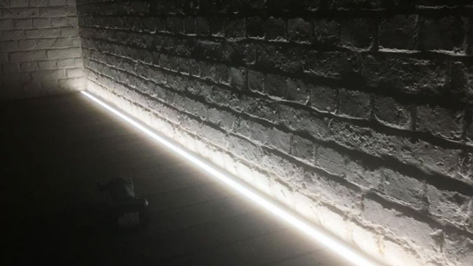 Profilé aluminium sol renforcé pour ruban LED - Diffuseur givré - F03 - CRAFT