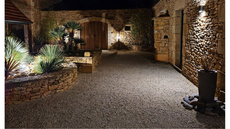 Borne LED de jardin sans ampoule E27 - 230V - Anthracite - TRADI