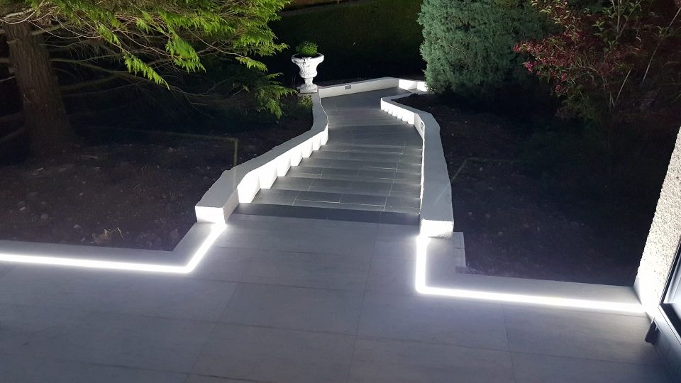 Profilé PVC étanche pour ruban LED - Diffuseur givré épais - O02 - CRAFT