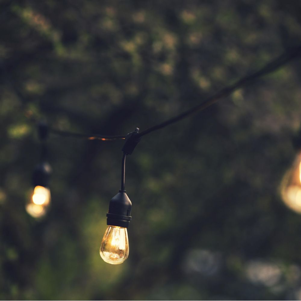 Guirlande guinguette 5 mètres "Conex" + 8 ampoules LED au choix - Vue supplémentaire