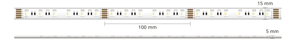 Ruban LED RGB 60 LED/m 24V