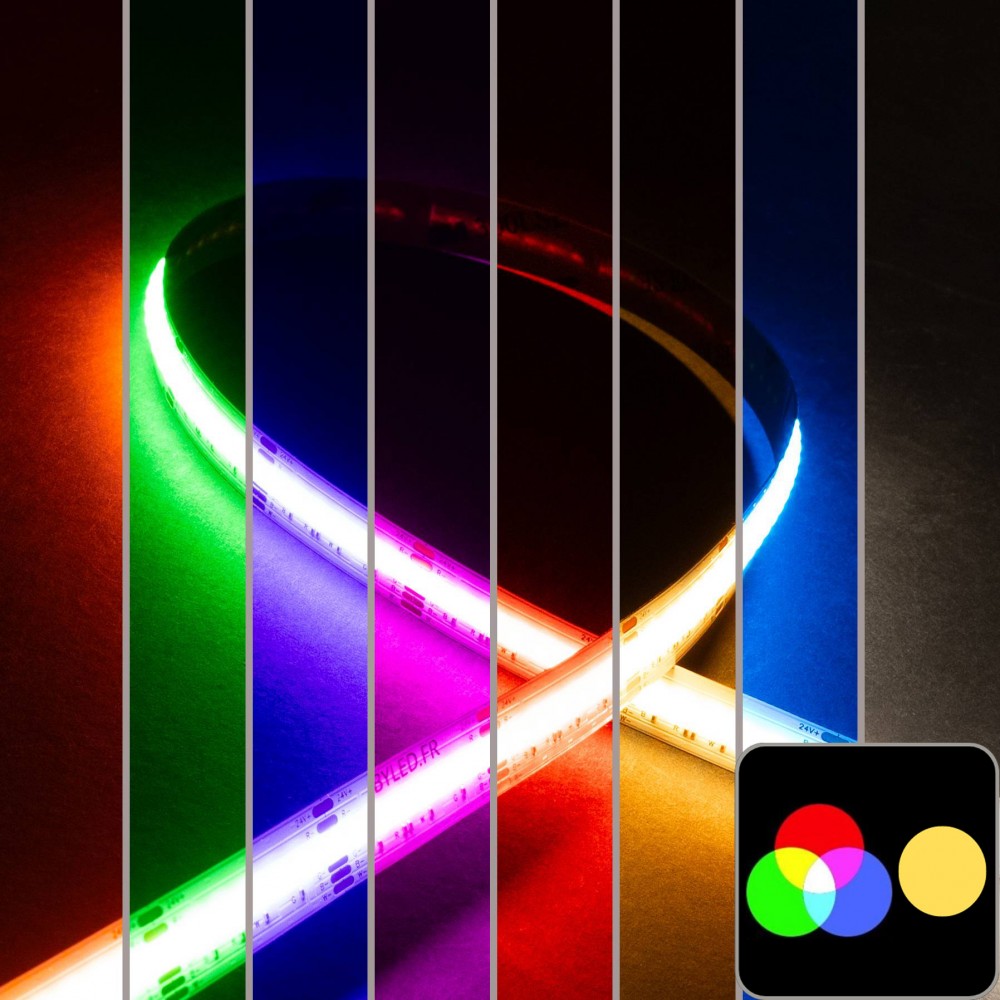 Ruban LED COB RGB 